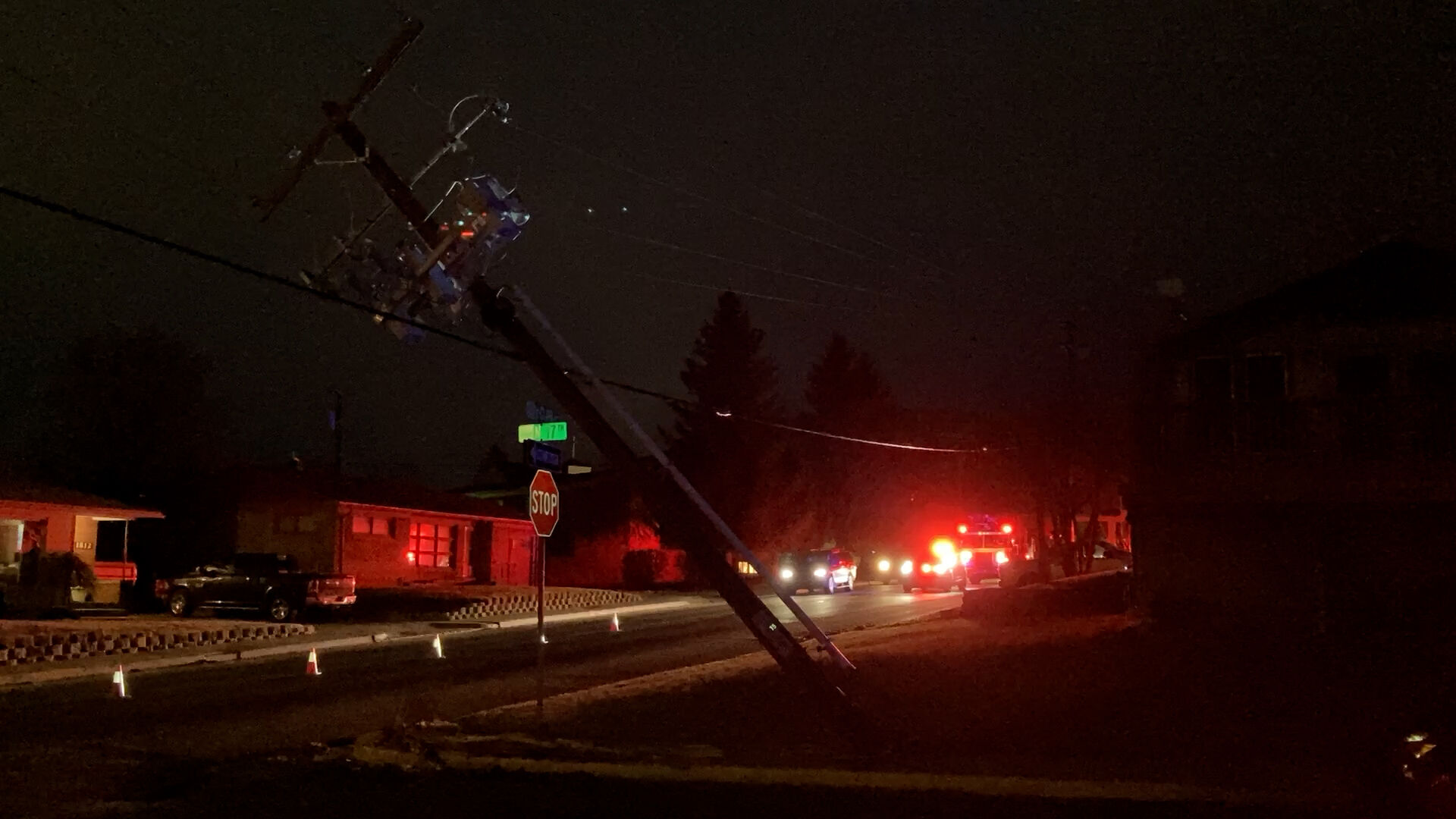 Tanker Truck Collides With Utility Pole in Pocatello | Local News ...