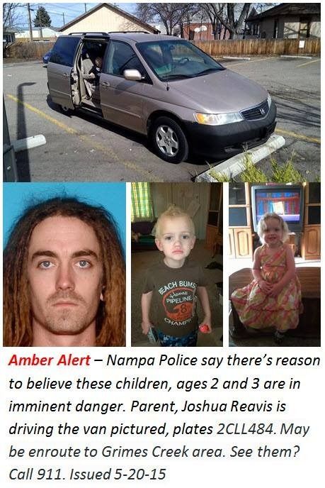 Children Found Safe; Amber Alert Canceled | Local News | Kpvi.com