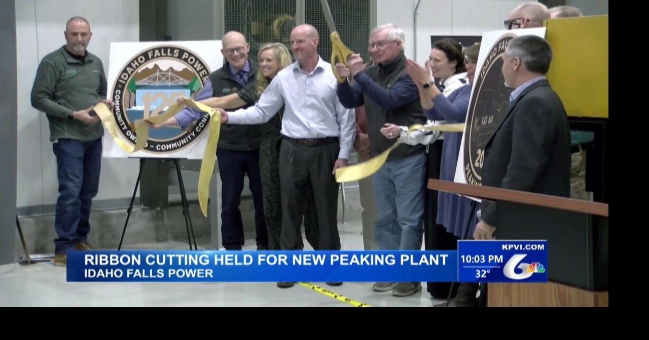 Idaho Falls Power Holds Ribbon Cutting for Peaking Plant