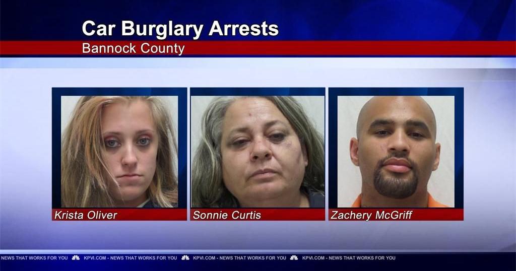 Police Make Arrests In Connection with Car Burglaries in Bannock County