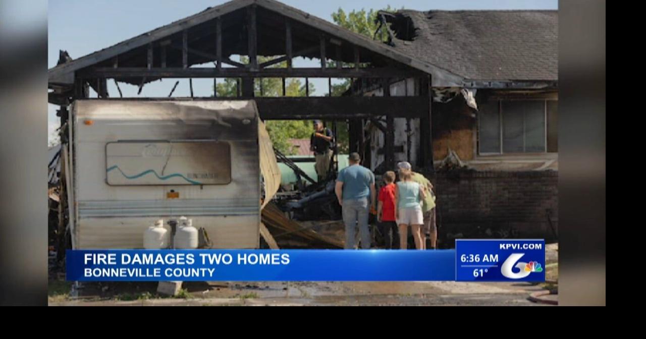 A Fire Damages Two Homes and a Camper Trailer | Local News | kpvi.com