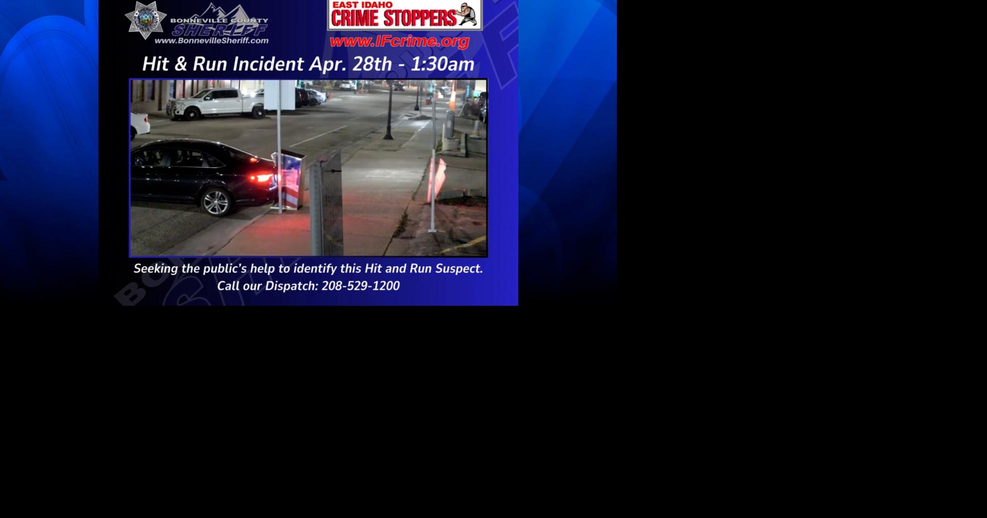 Police Looking for Hit and Run Suspect in Bonneville County | Local ...