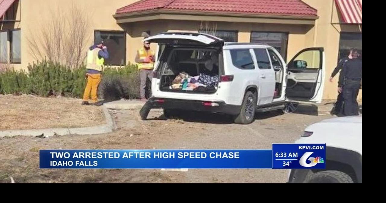 Two People were Arrested After a High-Speed Chase in Idaho Falls