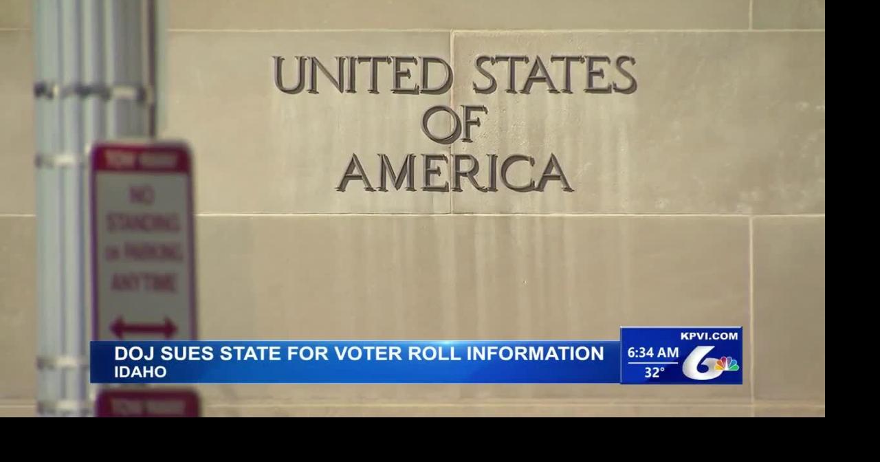 The United States Department of Justice is suing the state of Idaho ...