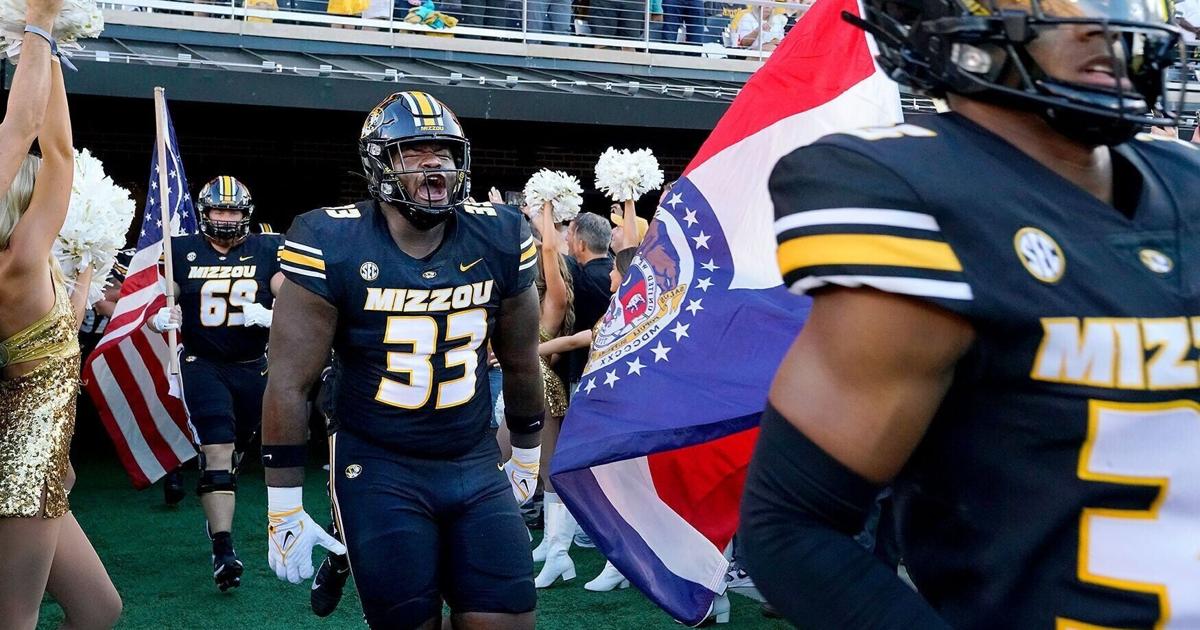 The Tigers enter Faurot Field (copy) (copy) (copy) Sharon Quintana Ortiz/Missourian Jul 30, 2026 Jul 30, 2026 Updated 1 min ago