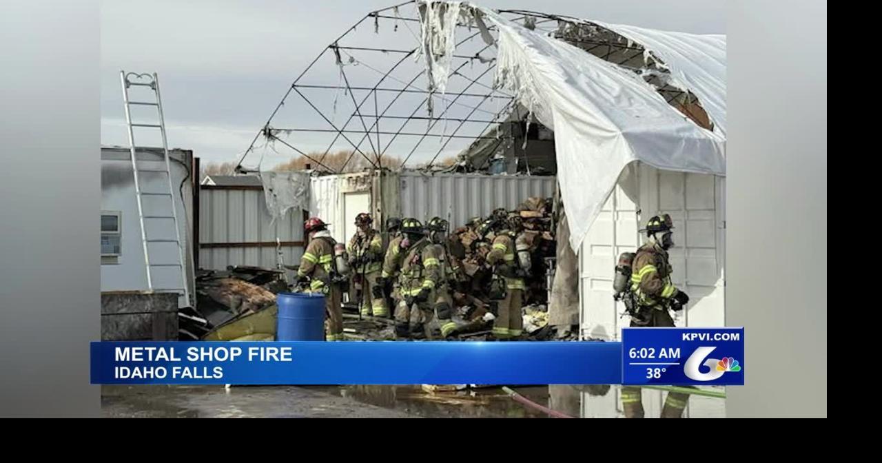 The Idaho Falls Fire Department Dealt with a Metal Shop Fire