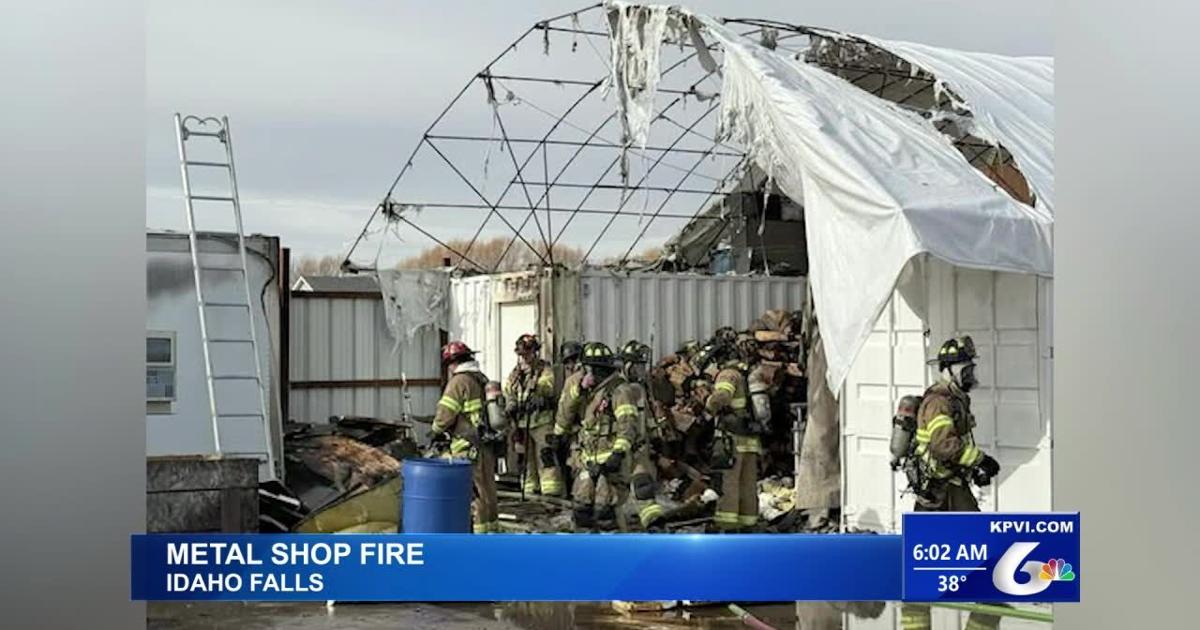 The Idaho Falls Fire Department Dealt with a Metal Shop Fire | Local ...