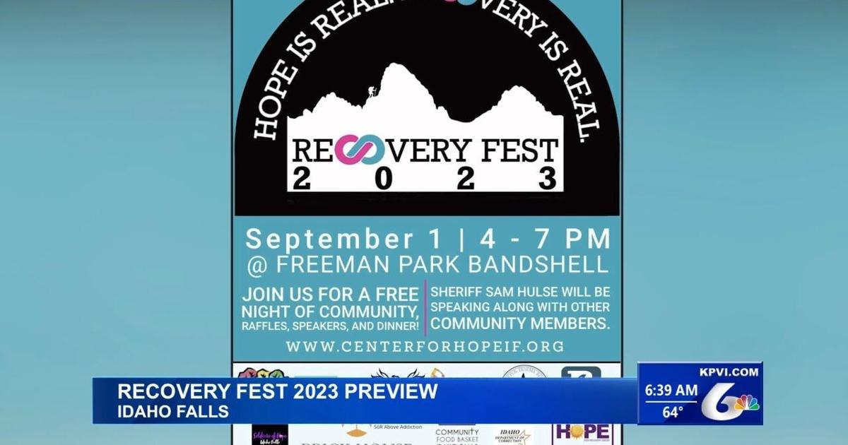 Recovery Fest Recovery Fest 2023 Returns September 1 | Local News | kpvi.com
