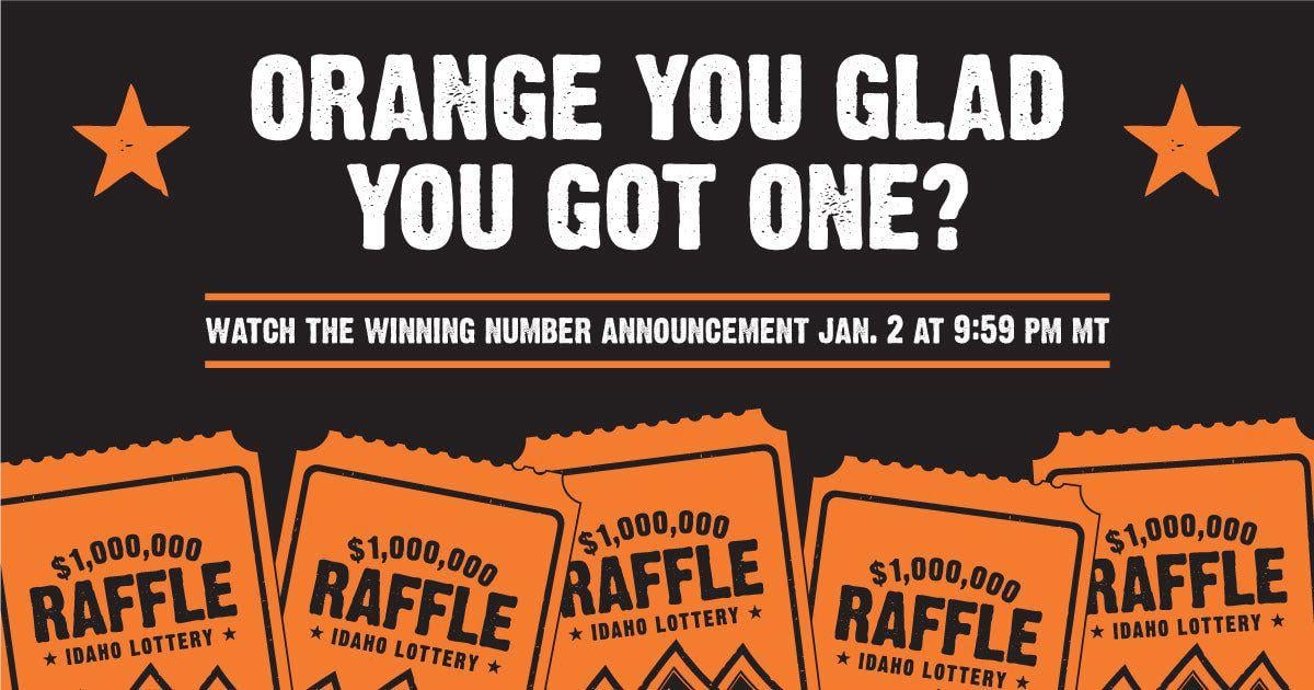 Idaho 1,000,000 Raffle Drawing is Tonight Local News