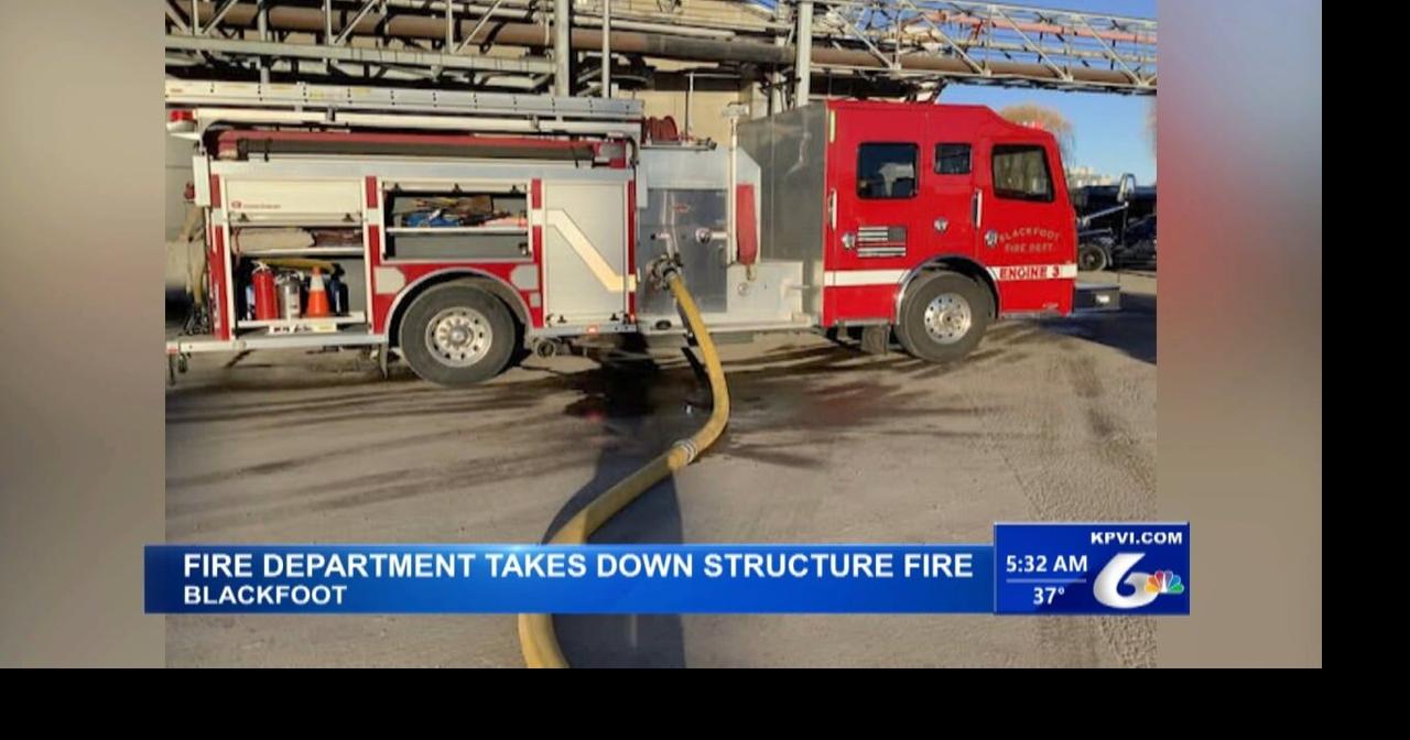 A Local Fire Department Takes Down a Structure Fire | News | kpvi.com
