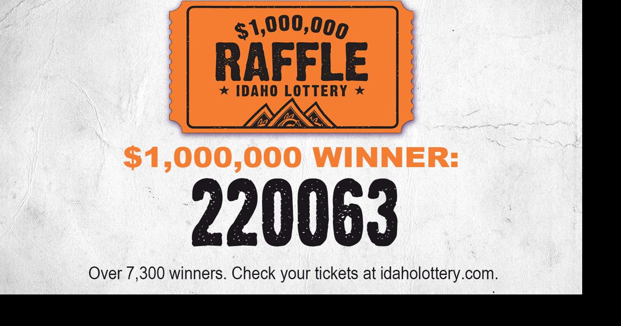 Winners for Idaho Lottery Million Dollar Raffle announced Local News