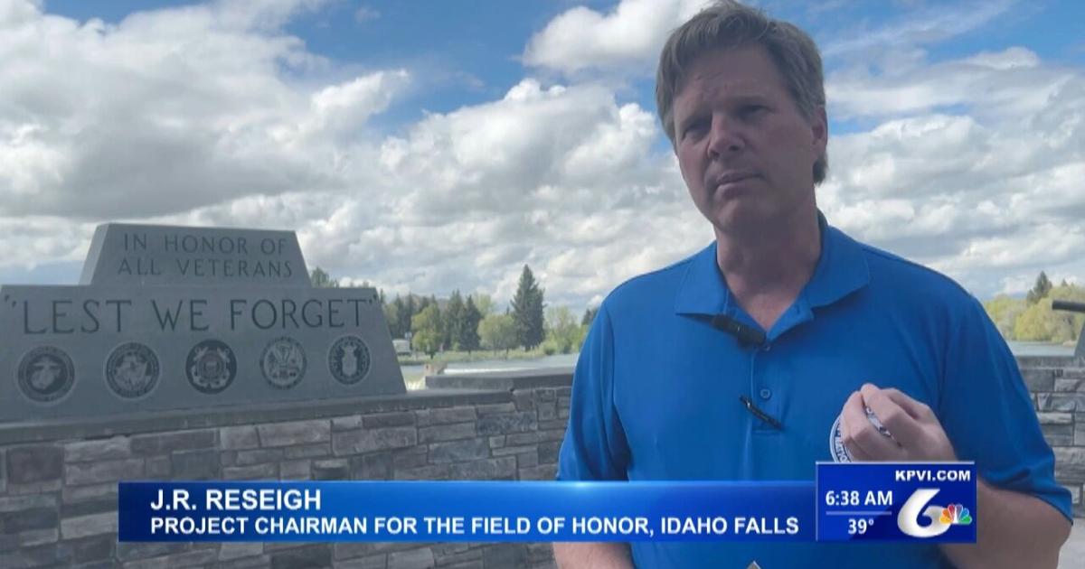 Scott Riach Idaho Falls Celebrates Memorial Day Event Field of Honor | News | kpvi.com
