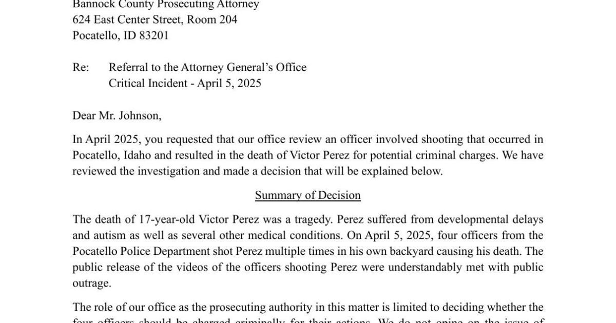 Victor Perez AG Report