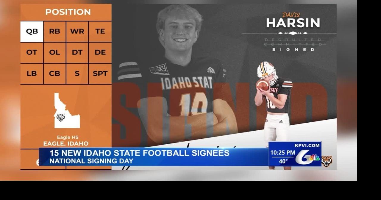 Idaho State Football Signs 15 in Early Signing Period Sports