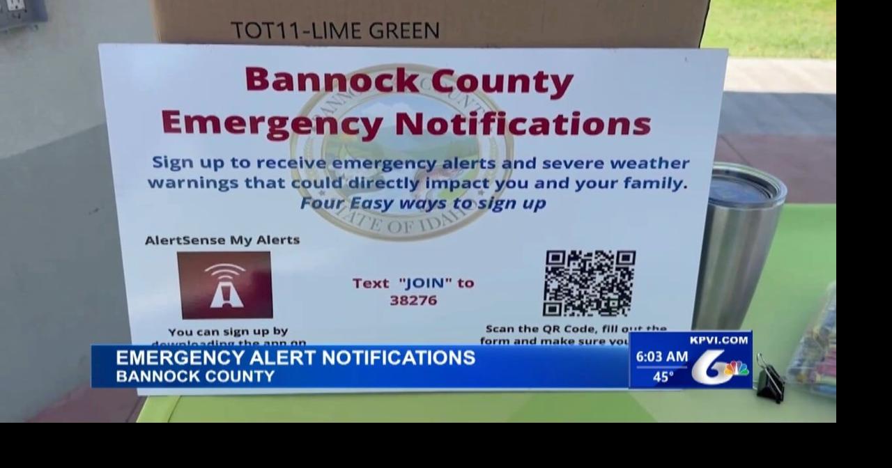 Community is Encouraged to Sign Up for Emergency Alert Notifications ...