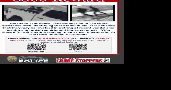 Reward Being Offered for Information on Idaho Falls Vandals - Vimarsana News