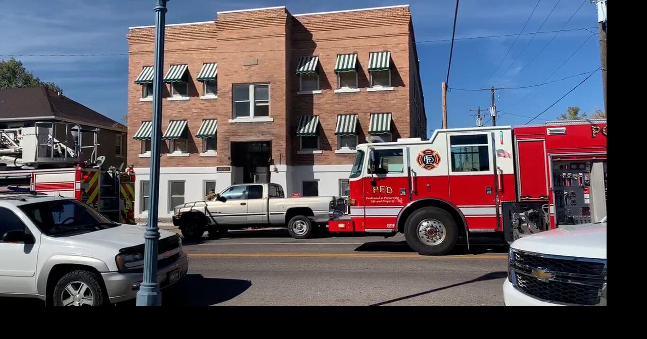 Residents evacuated as a fire breaks out in Pocatello apartment