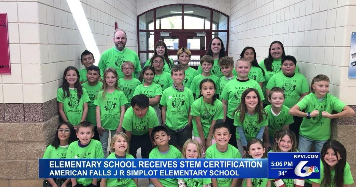 JR Simplot Elementary in American Falls gets STEM certification | Local ...