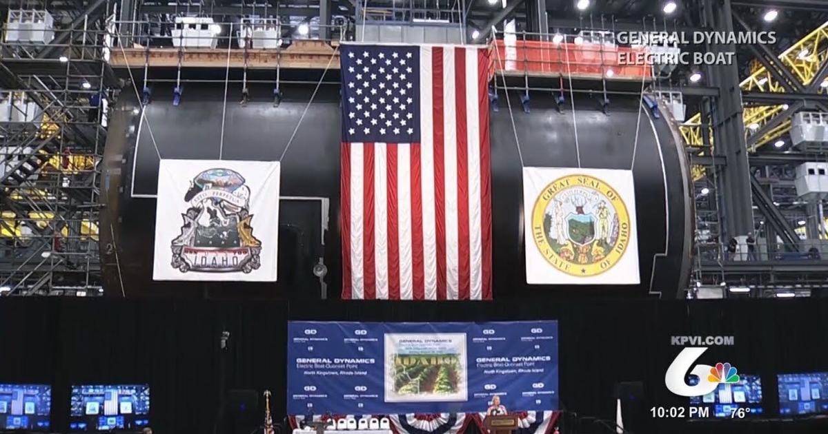 Keel-laying ceremony for future USS Idaho submarine | Local News | kpvi.com