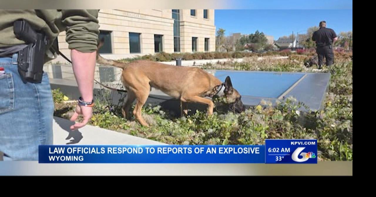 Wyoming Law Officials Respond to a Bomb Threat at The Wyoming State ...