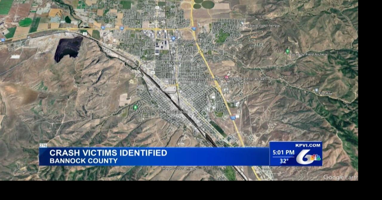 Coroner Identifies Two Who Dies in Accident Sunday in Bannock County