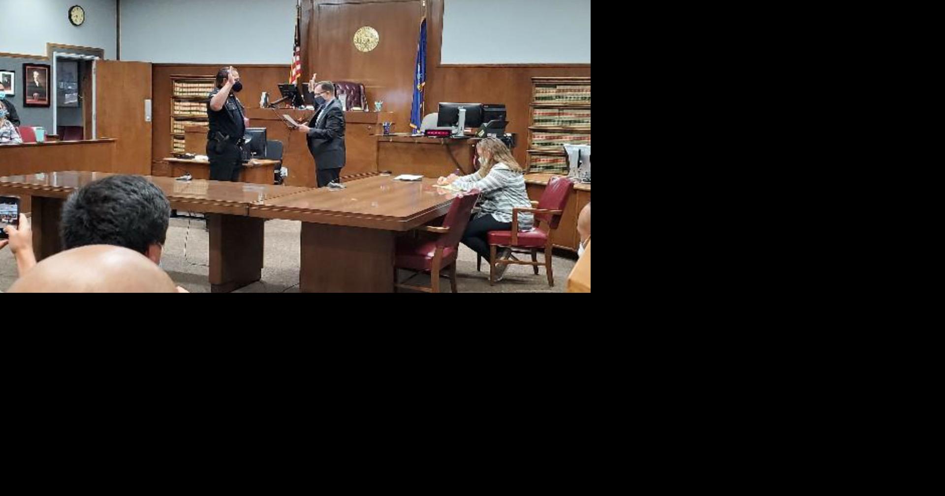 New Sheriff and Commissioner Sworn-In | Local News | kpvi.com