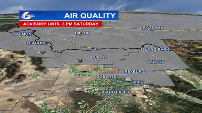 Unhealthy air quality for part of East Idaho | Local News | kpvi.com