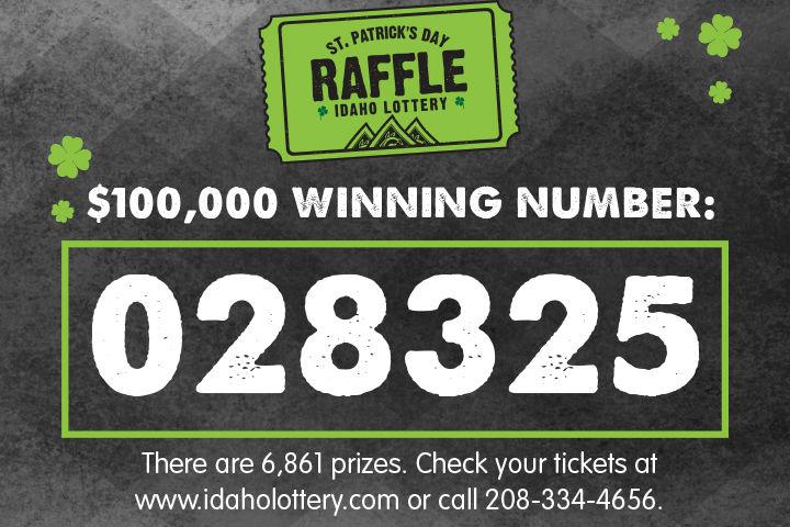 St. Patrick Lottery Raffle Winning Numbers | Local News | kpvi.com