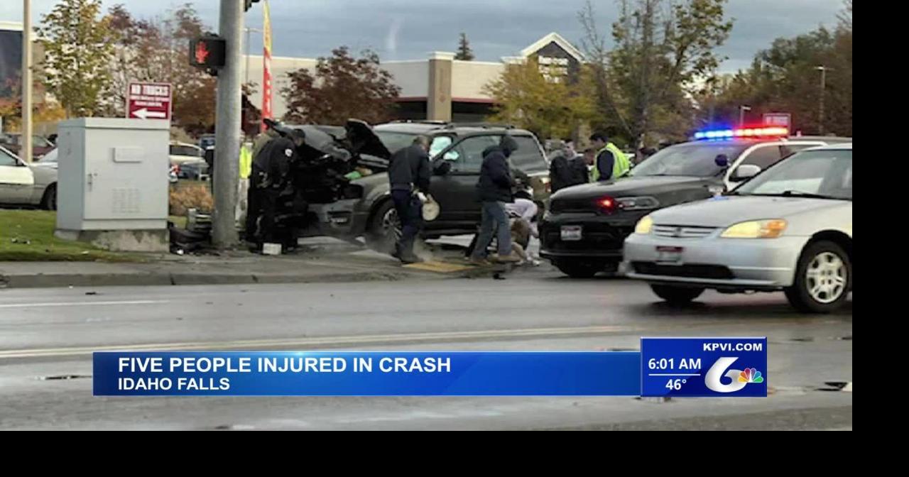 One Person and Four Juveniles Were Injured After a Crash in Idaho Falls ...