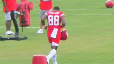 Chiefs' Jody Fortson says he's 'Ready to go' after Achilles injury