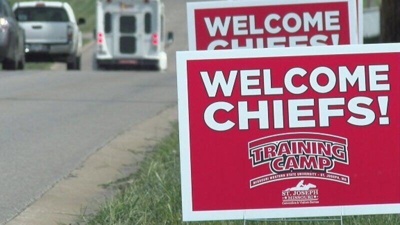 Kansas City Chiefs training camp starts Sunday in St. Joseph. Here's how to  find parking