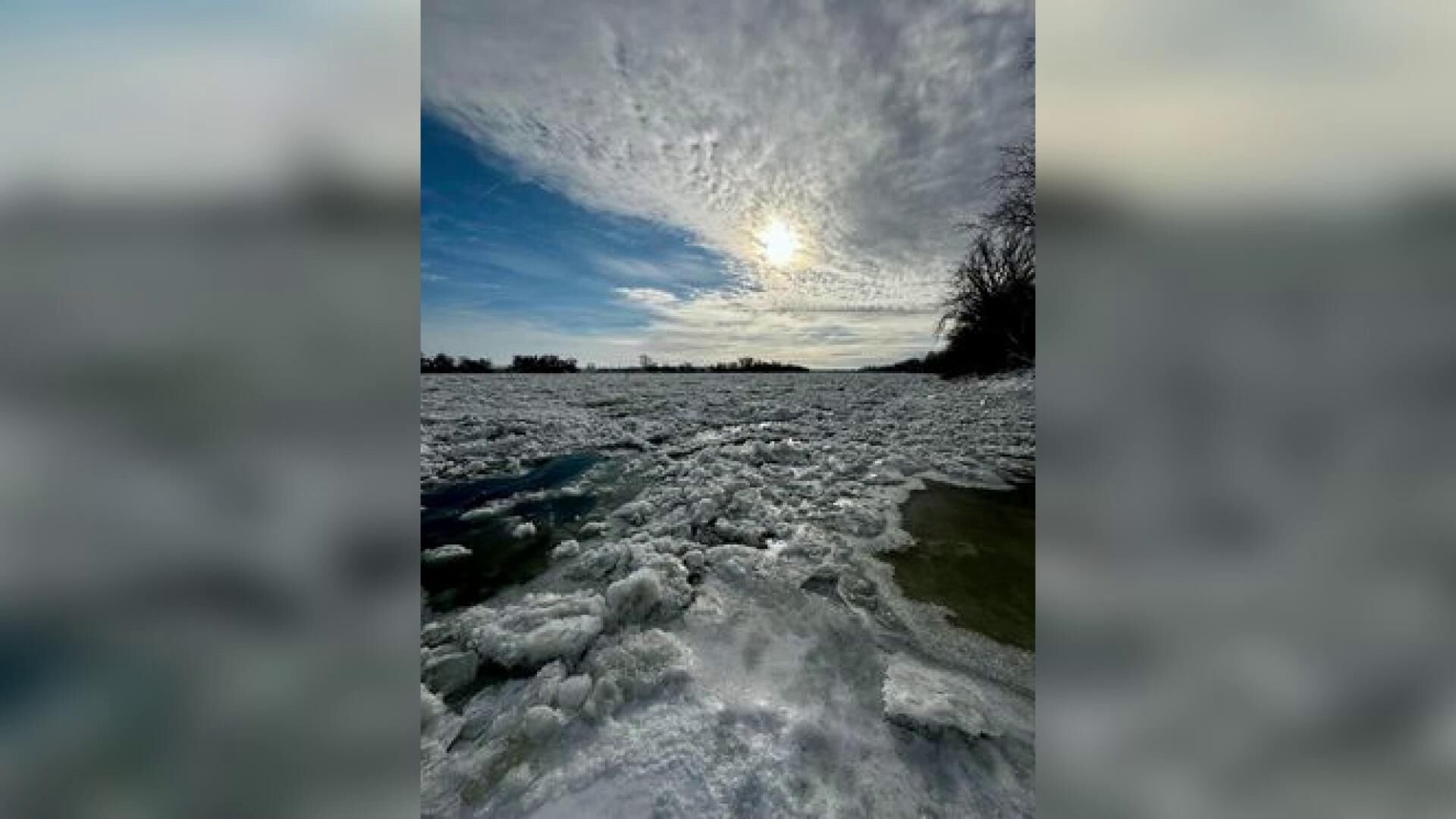 Ice Jams Formed Along The Missouri River | | Kq2.com