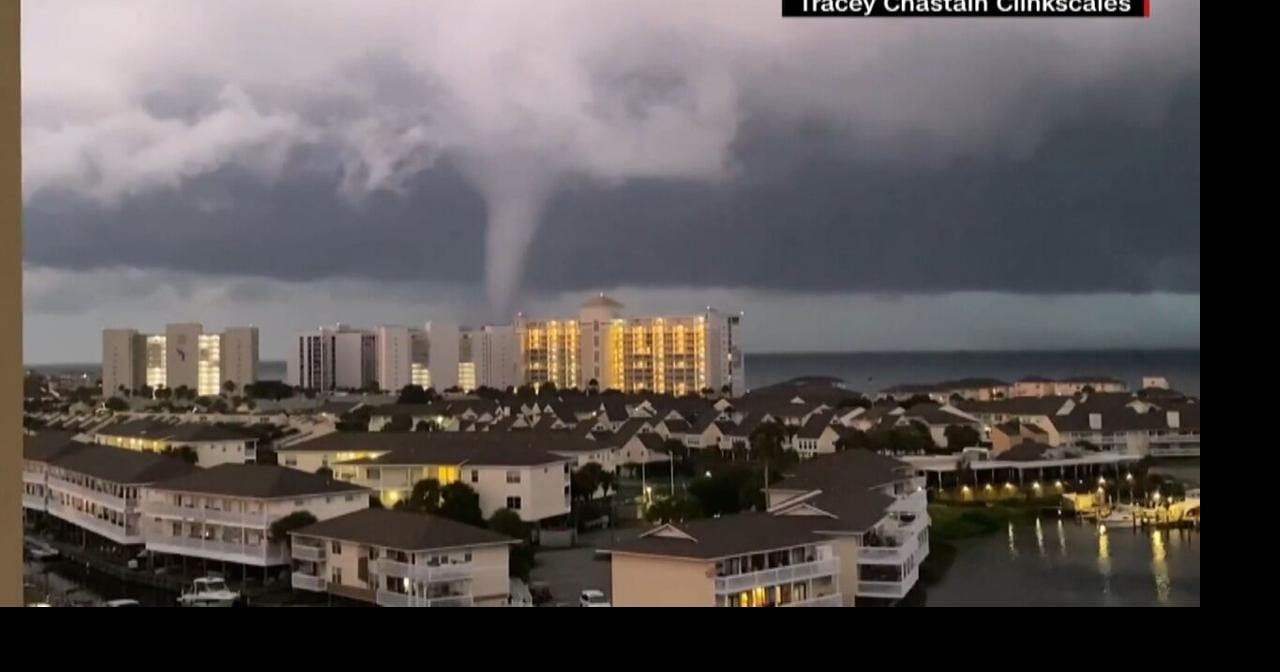 Massive Waterspout in Florida Video