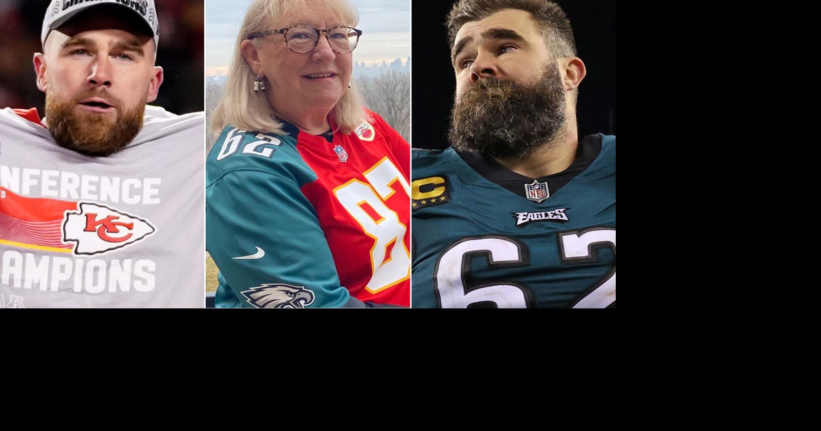 Donna Kelce is the mother of two Super Bowl-bound brothers. So which son  will she support?