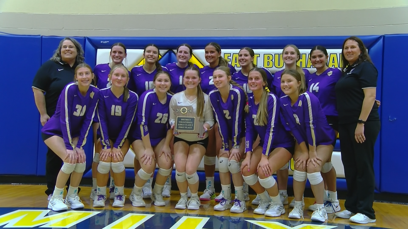 LeBlond High School volleyball downs MidBuchanan, wins second