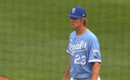 Royals pitcher Zack Greinke's young son has already got an