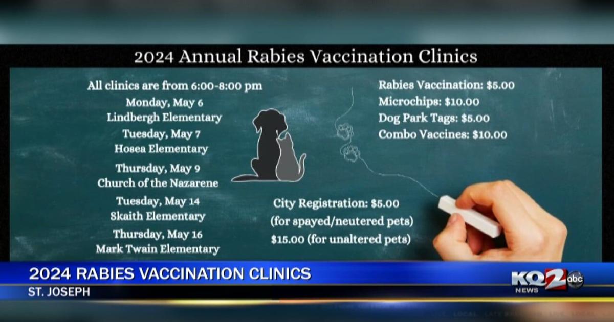 St. Joseph Animal Shelter holding rabies vaccination clinics | Video ...