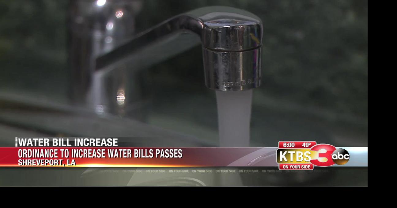 Shreveport water bills will increase News