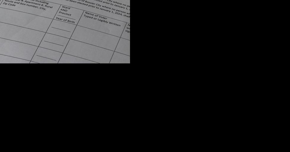 Bossier Term Limits Coalition drafts three new petitions, including free speech petition - Vimarsana News