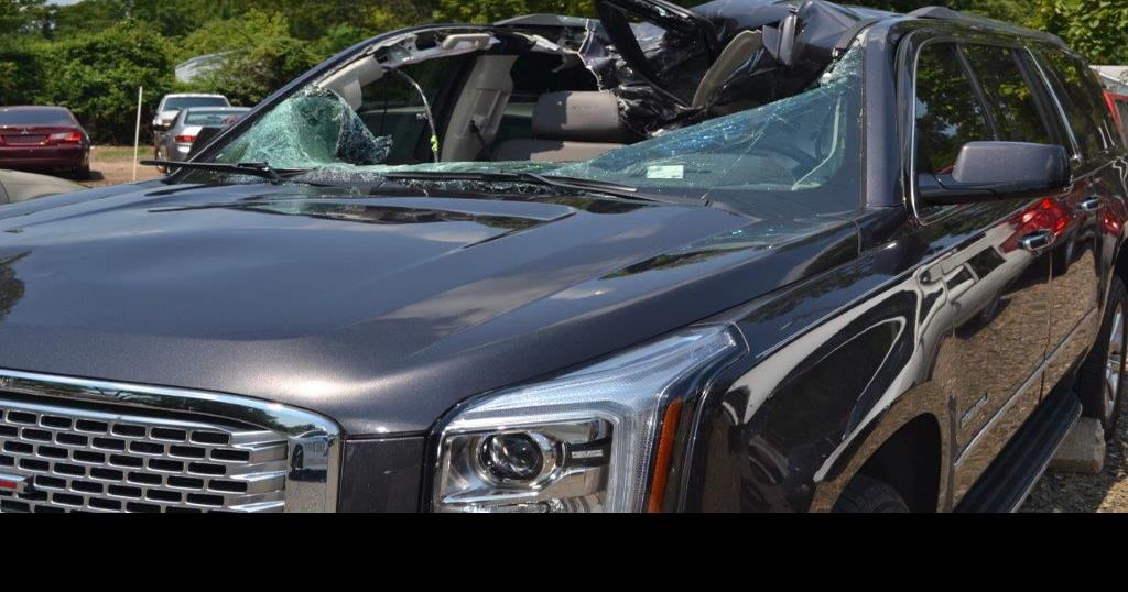 Search continues for trailer that lost tire, crashed into SUV, kills