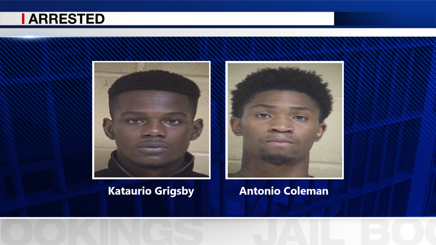 Kataurio Grigsby and Antonio Coleman