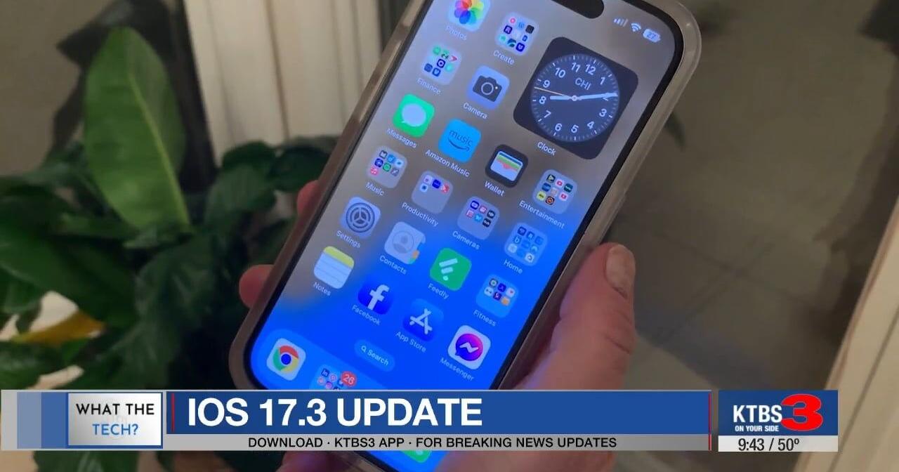What the Tech? iOS 17.3 update - Vimarsana News