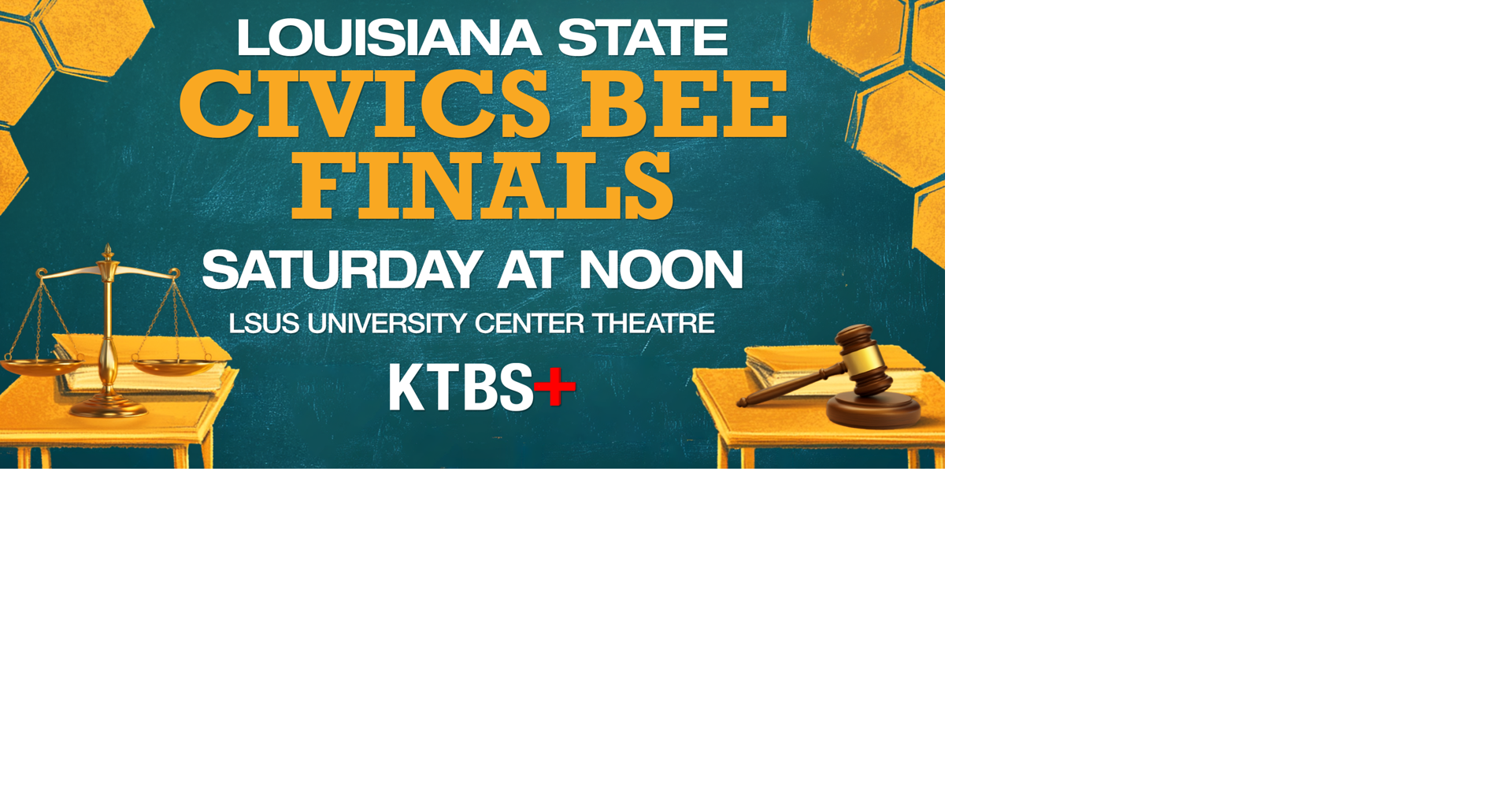 Louisiana middle schoolers to face off in state civics competition at LSU Shreveport
