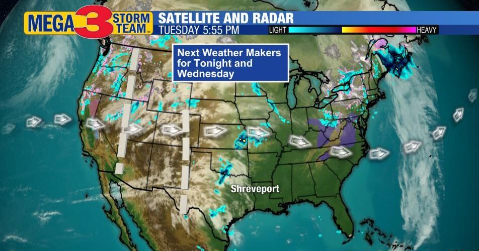 Rain returns late tonight through Wednesday morning | News | ktbs.com