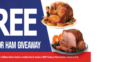 LifeShare Blood Center provides turkey or ham giveaway for Good Friday - Vimarsana News