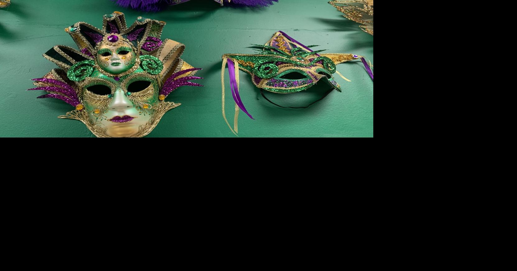Shreveport native creates oneofakind masks for Mardi Gras Mardi