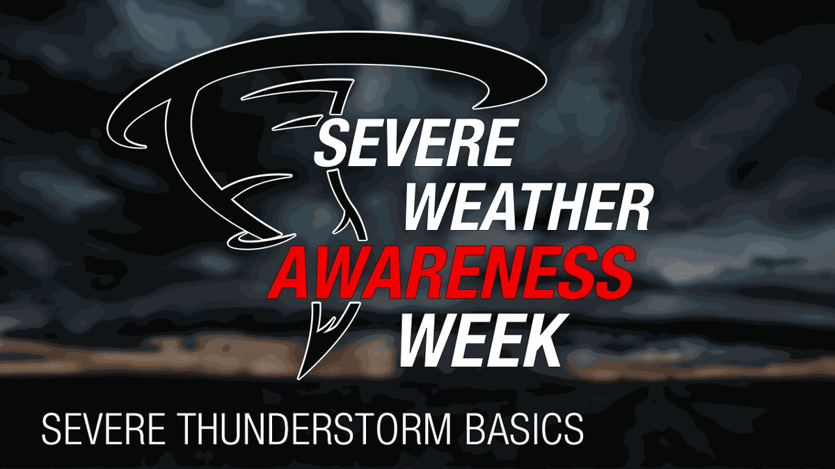 Severe Weather Awareness Week Severe Thunderstorm Basics Severe