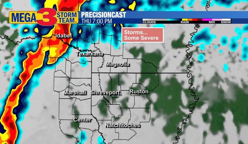 Moderate risk of severe storms on Thursday | | ktbs.com