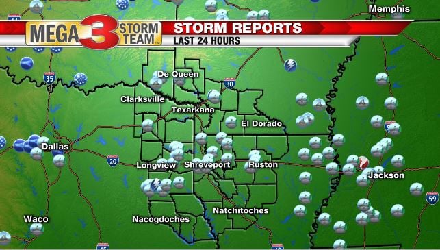 Next Round Of Storms Forecast For Tomorrow | StormTeam 3 Weather | Ktbs.com