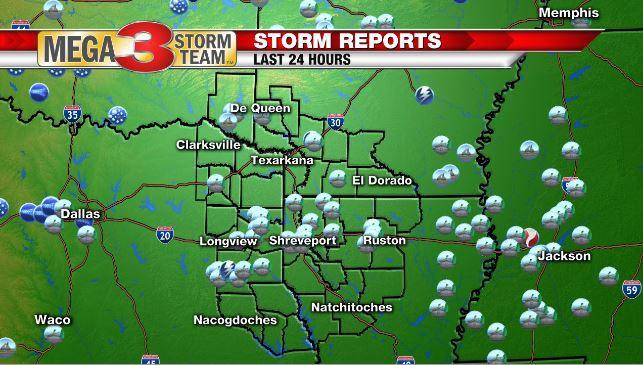 Next round of storms forecast for tomorrow | StormTeam 3 ...